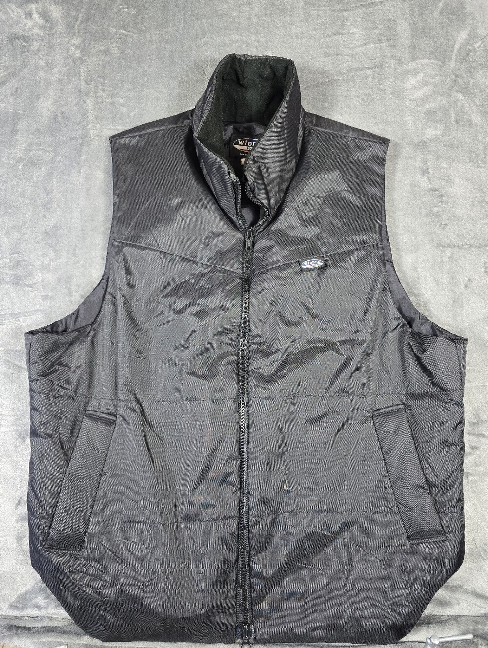 Widder Electric Heated Motorcycle Vest Size Large Black 12 Volt Made In USA